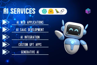 make generative ai web applications, openai chatgpt langchain, ai web developer