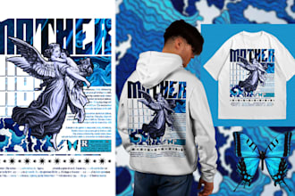 make streetwear t shirt or hoodie design