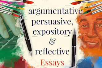 write expository,argumentative and reflective essays