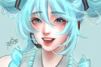 sell this hatsune miku digital art