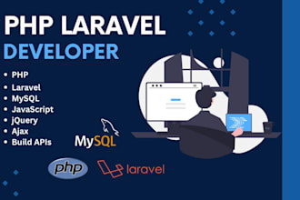 build rest api using laravel, backend system with laravel and mysql database