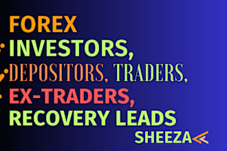 generate fresh forex crypto and investor leads