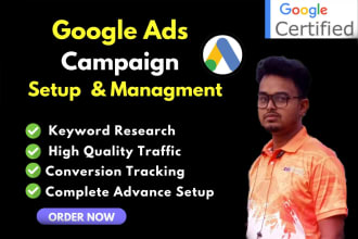 be google ads manager for shopping and PPC ads campaign