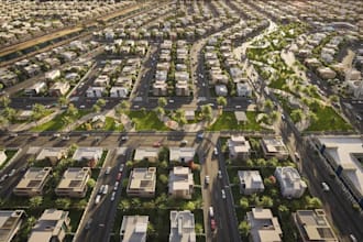 create site plan landscape design masterplan in 2d or 3d