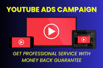 setup youtube ads and video ads as google ads expert
