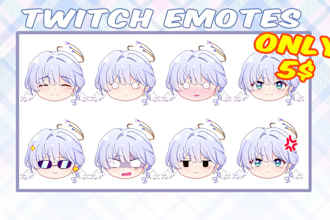 make custom twitch emotes and sub badges for you