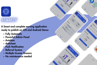 make a cross platform earning app for you