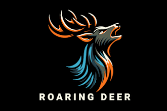 do outstanding hunting deer hunter outdoor animal logo