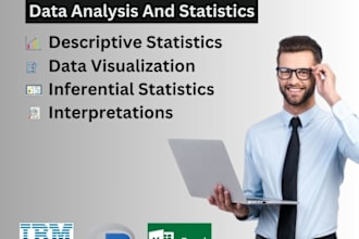do statistical data analysis using excel and spss