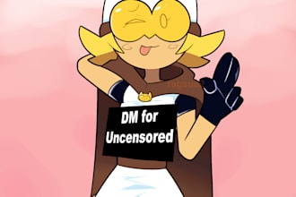 draw or animate sfw or nsfw art in a cartoony artstyle