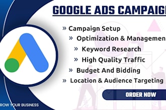 create and manage your google ads PPC campaigns