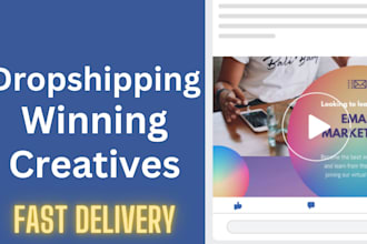 create dropshipping video ad creatives