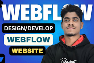 design or develop webflow website, webflow expert, figma to webflow