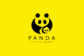 design a modern minimalist negative space business logo