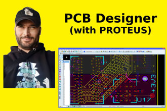 design pcb boards in proteus pcb design software