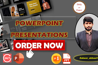 create professional powerpoint design for your vision to beautifully presented