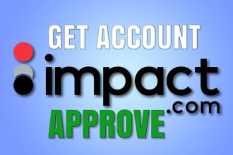create your impact affiliate account