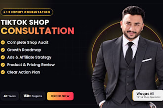provide tiktok shop marketing and sales growth consultation