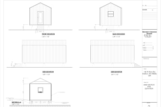 do adu, garage, shed, architecture plans and mep for permit