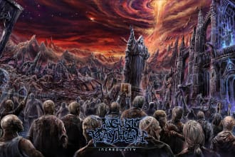 make digital illustration art for album cover