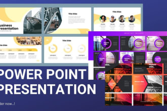 design powerpoint presentation and google slides
