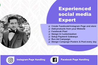 create your facebook or instagram store