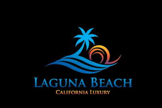 design classic excellent beach logo