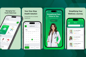 do app store screenshots, app mockup, app UI UX design