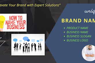 elevate your brand with catchy names and slogans