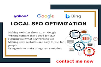 google my business, gmb, go0gle map optimization business profile