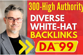 authority SEO backlinks dofollow high da DR white hat manual link building