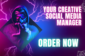 be your social media manager personal assistant and ai content creator