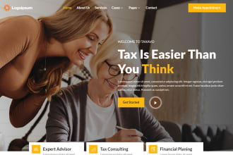 design attroney , lawyer , law firm website on wordpress