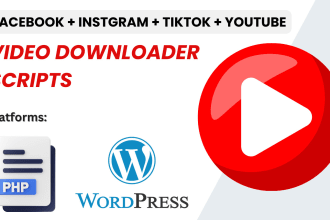 provide you all in one video downloader tool script in php