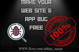 do sqa and testing for your website or software