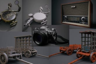 model 3d props, assets, weapons, vehicle ,3d products for u