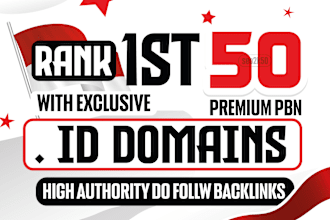 provide high da DR indonesian contextual dofollow id backlinks