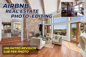 enhance your airbnb, real estate, hotel photos