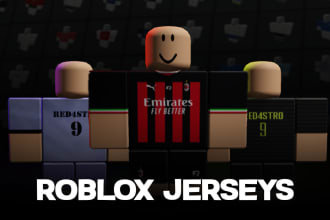 make a roblox football jersey for you