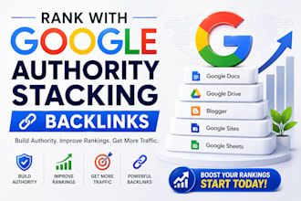 skyrocket your website on google with authority stacking