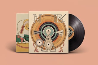 design album or single cover art