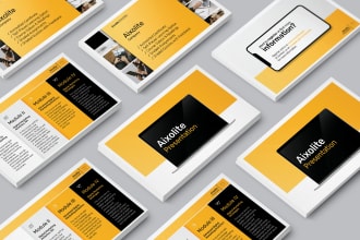 do professional powerpoint and investor pitch deck design