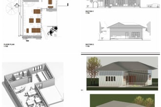 do architectural, structural and mep project in revit