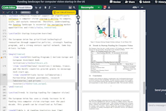 convert any document into PDF latex using overleaf