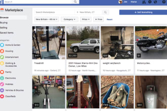 create bot that will automatically post  on facebook marketplace