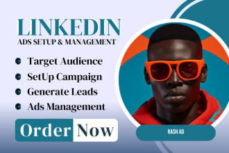 linkedin ads campiagn social media marketing manger