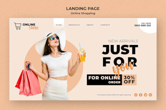 develop a shopify website from scratch
