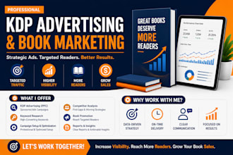 run amazon kdp sp ads campaign for amazon and kindle book promotion