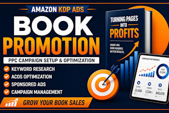 set up and optimize amazon kdp ads for kindle book promotion
