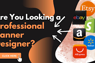 design attractive, professional ebay,amazon,etsy banners